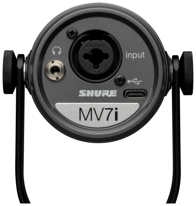 Hlavní obrázek Mikrofony pro rozhlasové vysílání SHURE MV7i