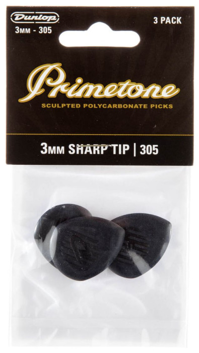 Hlavní obrázek Ostatní DUNLOP Primetone Classic Sharp Tip Pick 3.0 mm 3 ks