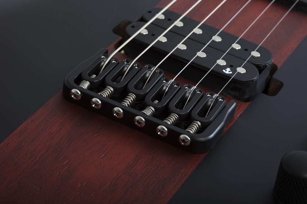 Hlavní obrázek Elektrické kytary SCHECTER C-1 Rob Scallon - Satin Dark Roast