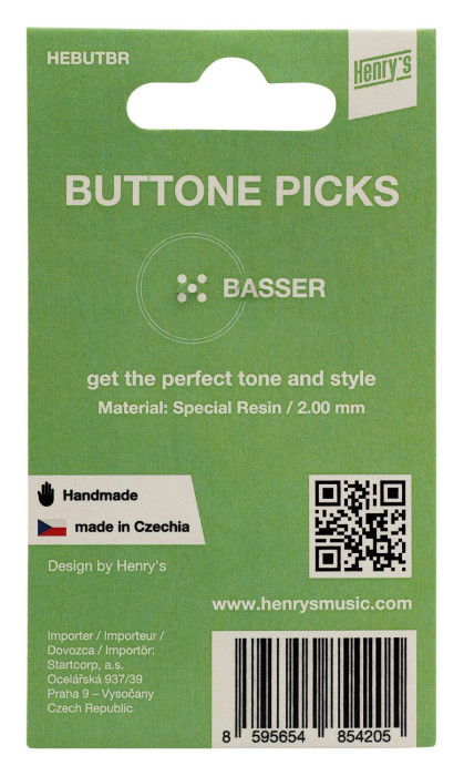 Hlavní obrázek Ostatní HENRY’S Buttone Basser - Green