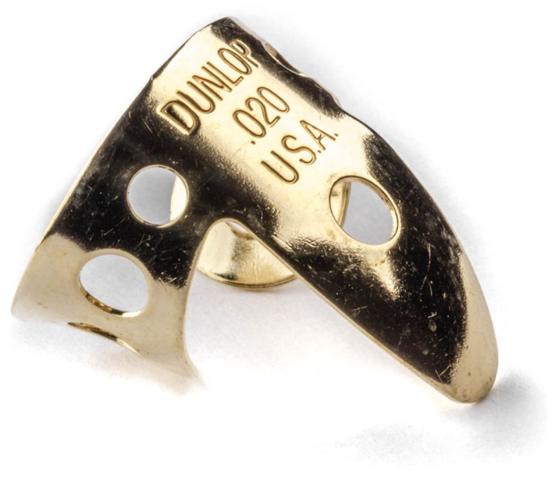 Hlavní obrázek Prstýnky DUNLOP Brass fingerpicks 020 in, 20ks