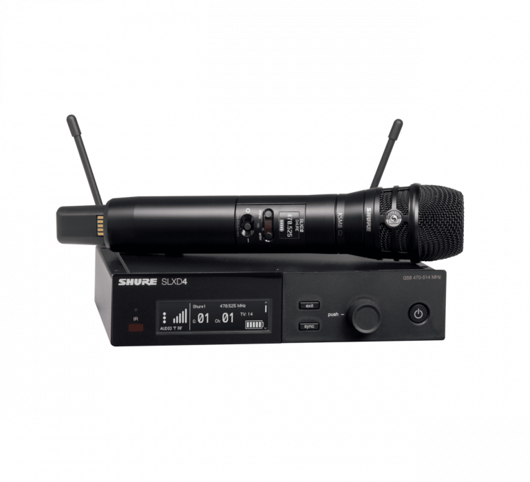 Hlavní obrázek S ručním mikrofonem SHURE SLXD24E/K8B-G59