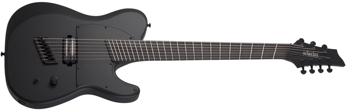 Hlavní obrázek 7strunné SCHECTER PT-7 MS Black Ops - Satin Black Open Pore
