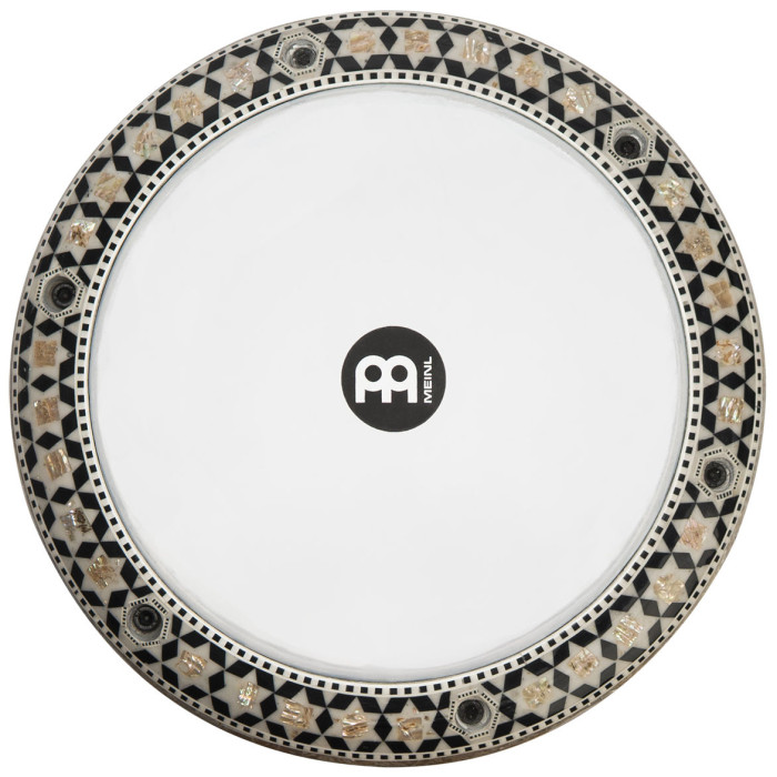 Hlavní obrázek Doumbeky MEINL Percussion - Daood Debu Signature Artisan Edition Doumbek 9” - White Pearl