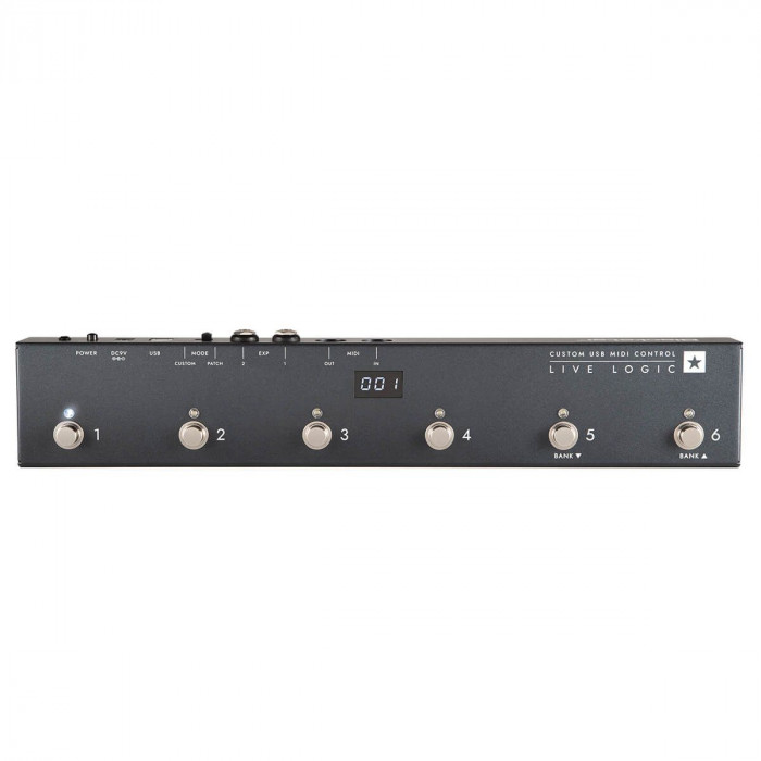 Hlavní obrázek Footswitche a přepínače BLACKSTAR Live Logic Midi Controller