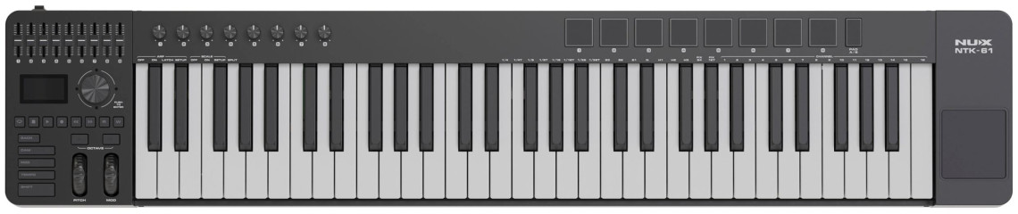 Hlavní obrázek MIDI keyboardy NUX NTK-61