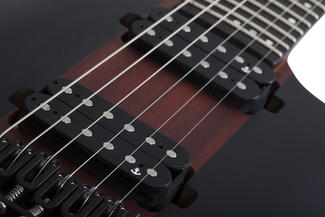 Hlavní obrázek Elektrické kytary SCHECTER C-1 Rob Scallon - Satin Dark Roast