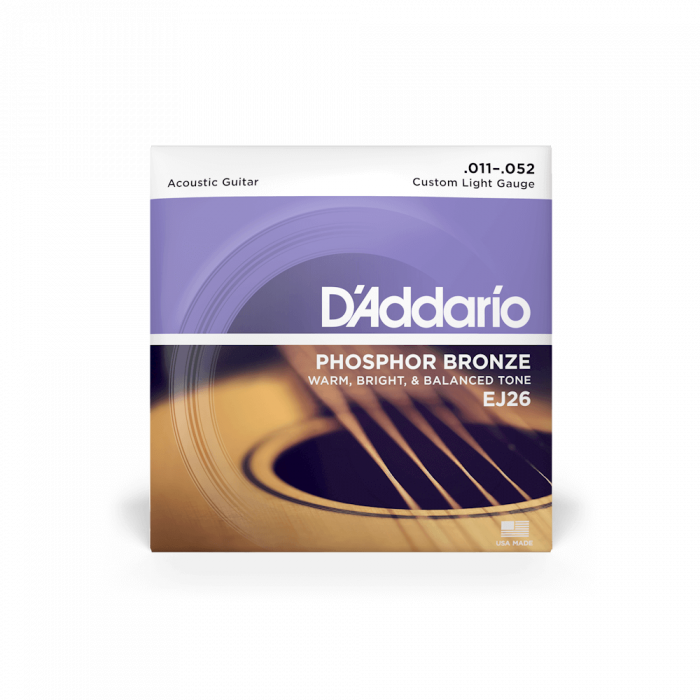 Hlavní obrázek Tvrdost .011 D'ADDARIO EJ26
