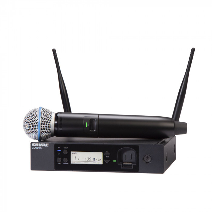 Hlavní obrázek S ručním mikrofonem SHURE GLXD24R+/B58