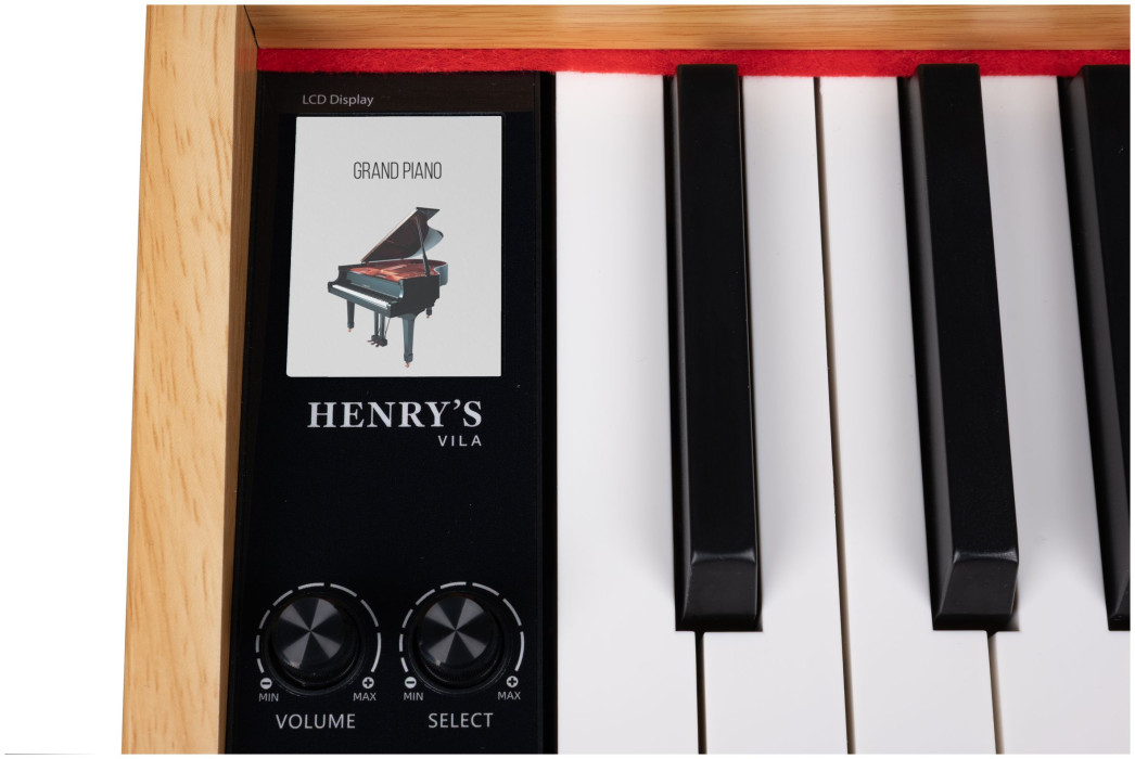 Hlavní obrázek Klávesy HENRY’S Vila DPV110 - Light Wood Natural