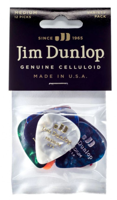 Hlavní obrázek Tvrdost 0.73 DUNLOP PVP106 Celluloid Medium Variety Pack