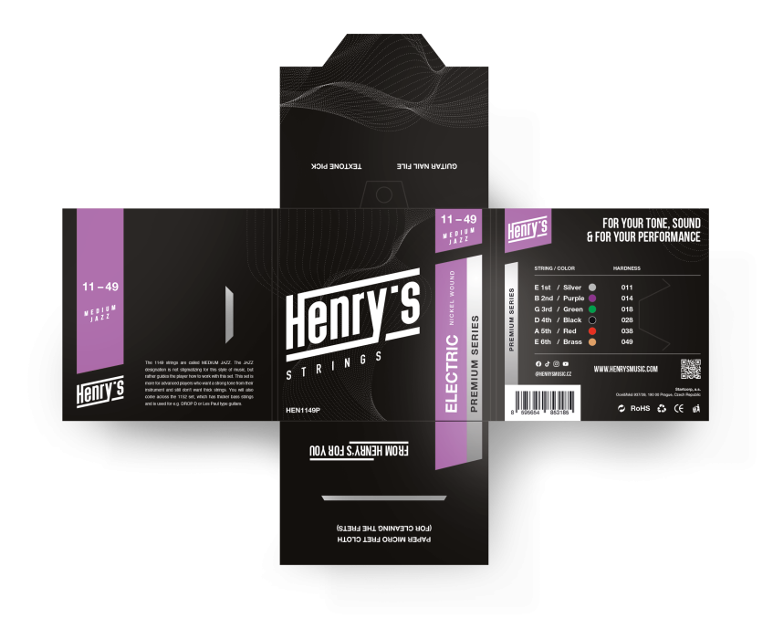 Hlavní obrázek Tvrdost .011 HENRY’S Premium HEN1149P