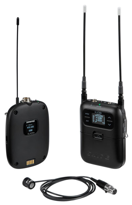 Hlavní obrázek S klopovým mikrofonem (lavalier) SHURE SLXD15+/85M-S50