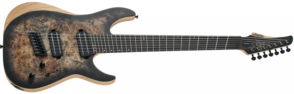 Hlavní obrázek 7strunné SCHECTER Reaper-7 Multiscale Satin Charcoal Burst