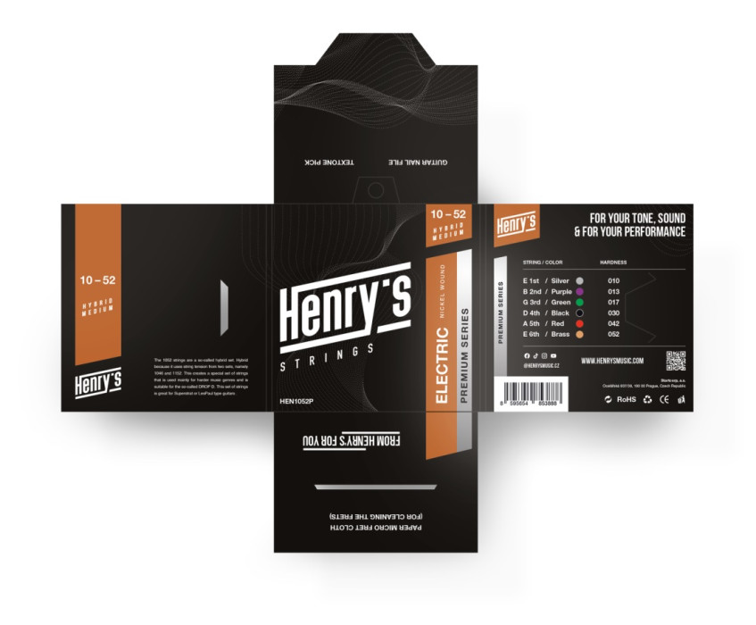 Hlavní obrázek Tvrdost .010 HENRY’S Premium HEN1052P