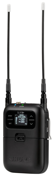 Hlavní obrázek Samostatné přijímače k bezdrátovým systémům SHURE SLXD5+-G65