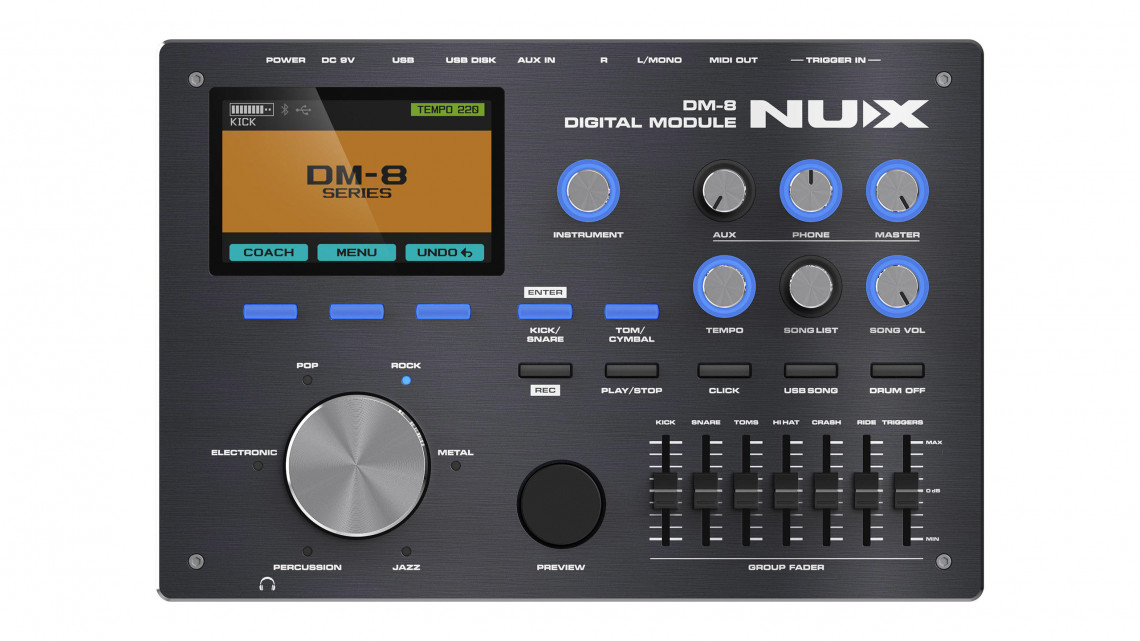 Hlavní obrázek Elektronické soupravy NUX DM-8
