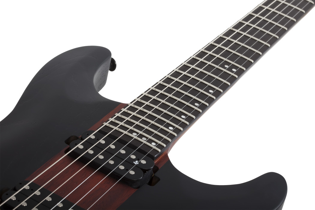 Hlavní obrázek Elektrické kytary SCHECTER C-1 Rob Scallon - Satin Dark Roast