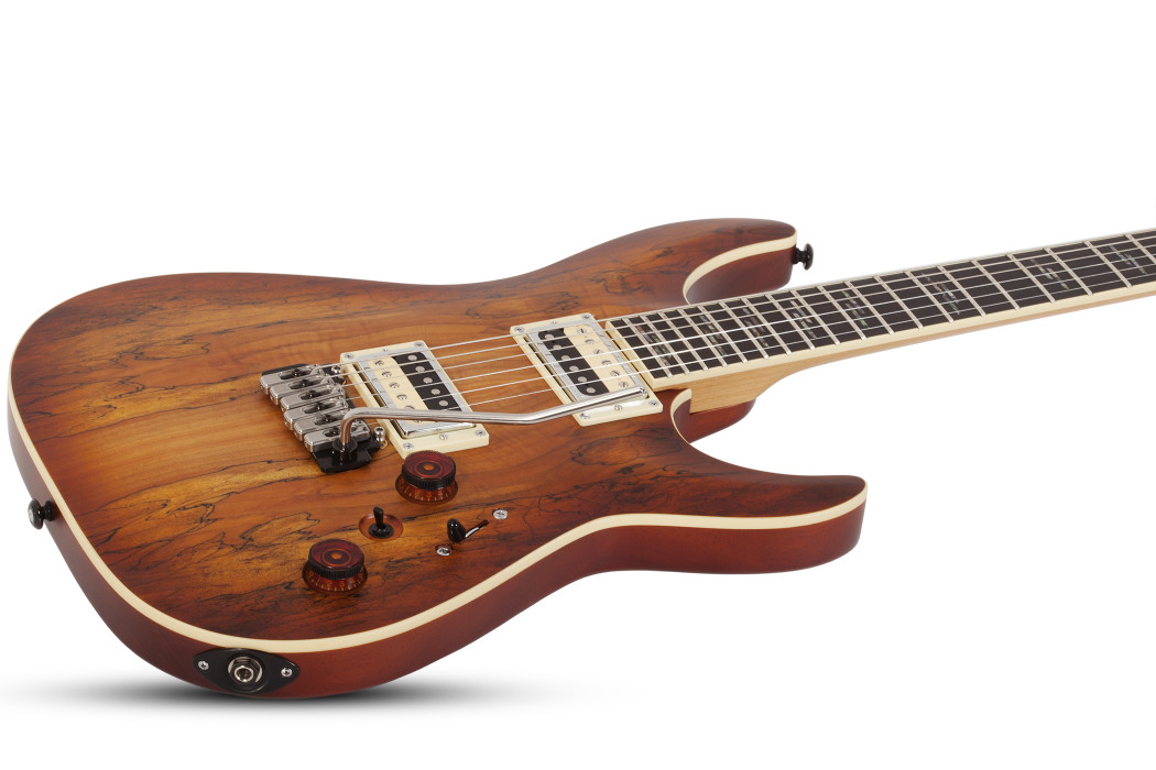 Hlavní obrázek Superstrat SCHECTER C-1 Exotic Spalted Maple - Satin Natural Vintage Burst