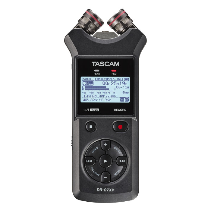 Hlavní obrázek Stereo rekordéry přenosné TASCAM DR-07XP