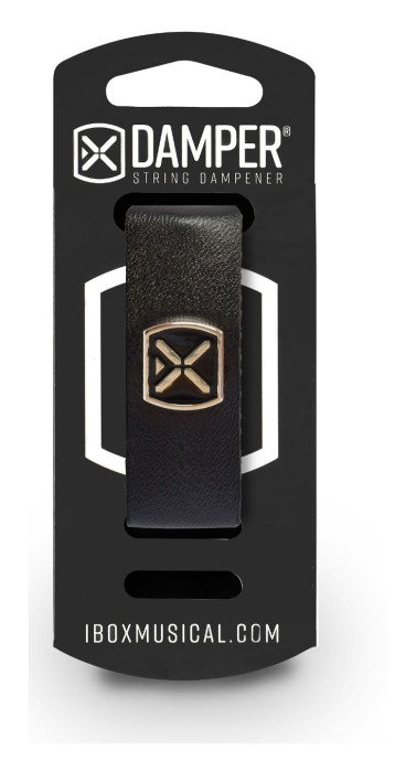 Hlavní obrázek Tlumítka IBOX DSXL02 Damper extra large - Leather iron tag - black