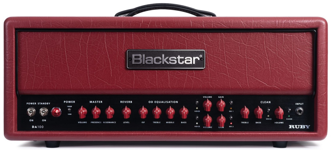 Hlavní obrázek Lampové zesilovače BLACKSTAR DA100 Ruby Doug Aldrich Signature