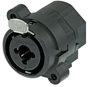 Hlavní obrázek 3 PIN XLR F NEUTRIK NCJ6FI V