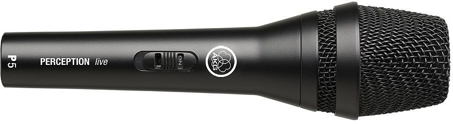 Hlavní obrázek Dynamické pódiové vokální mikrofony AKG Perception P 5 S live