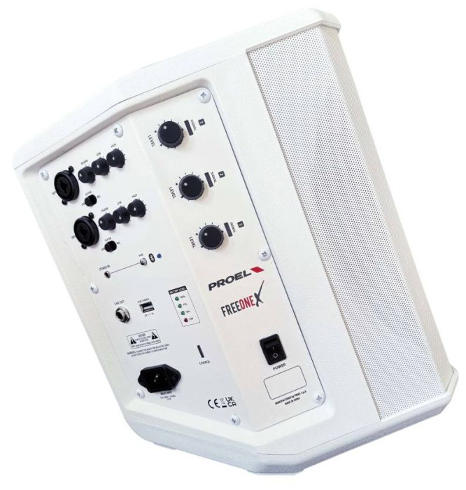 Hlavní obrázek Mobilní a bateriově napájené reproboxy PROEL FREEONEX - White