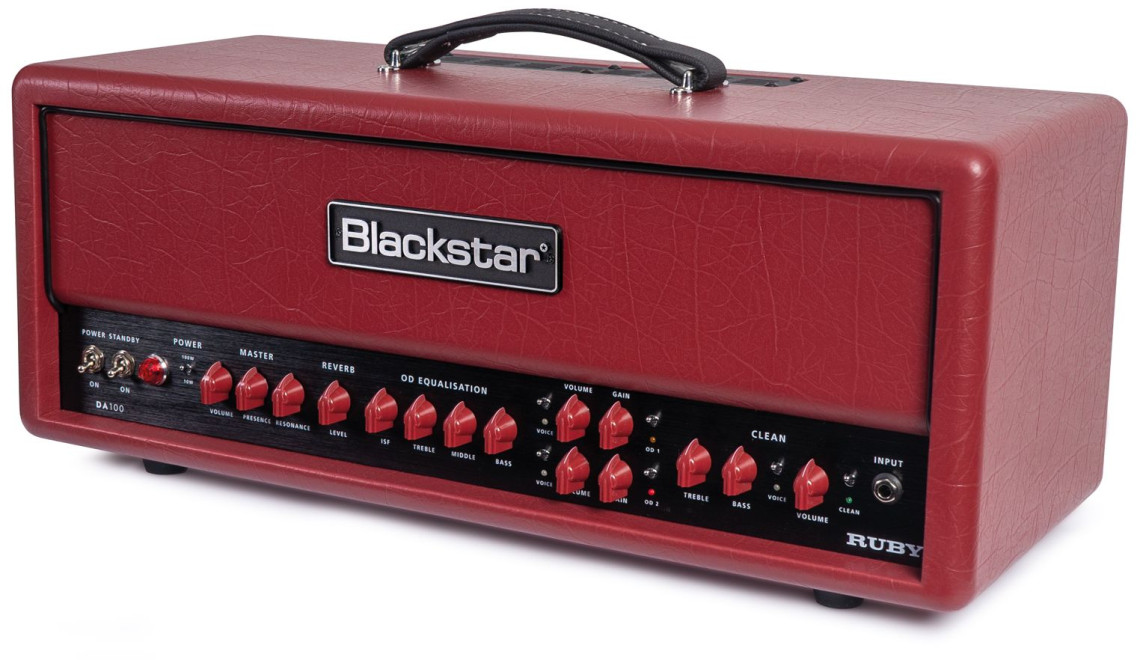 Hlavní obrázek Lampové zesilovače BLACKSTAR DA100 Ruby Doug Aldrich Signature