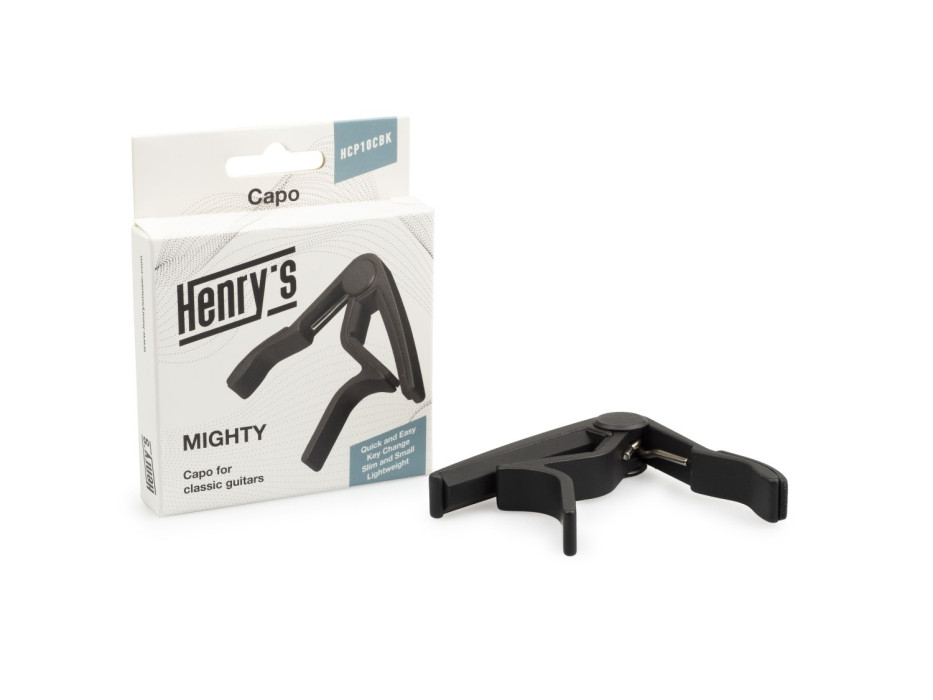 Hlavní obrázek Kapodastry pro klasické kytary HENRY’S Mighty HCP10C - Black