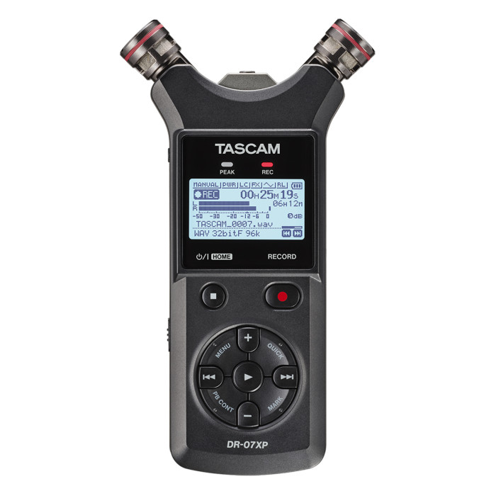 Hlavní obrázek Stereo rekordéry přenosné TASCAM DR-07XP