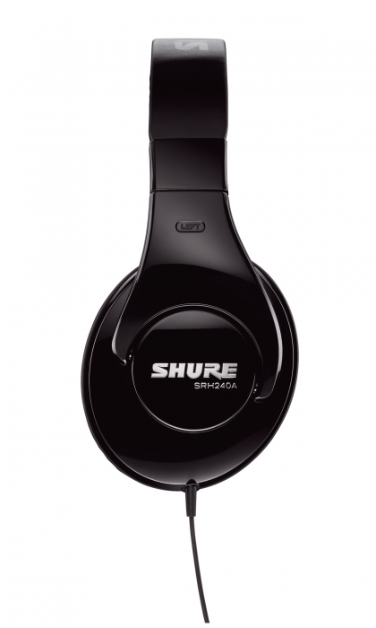 Hlavní obrázek Velká náhlavní sluchátka SHURE SRH240A BK