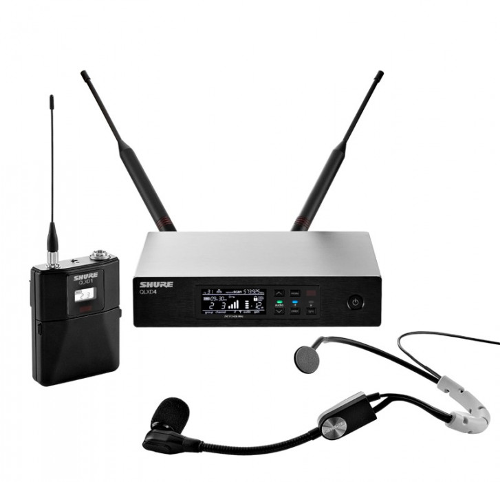 Hlavní obrázek S hlavovým mikrofonem SHURE QLXD14/SM35 L52 632 - 694 MHz
