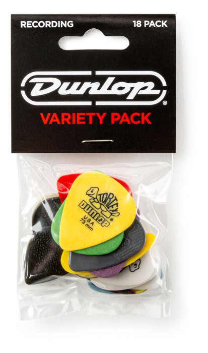 Hlavní obrázek Ostatní DUNLOP Recording Pick Variety Pack - 18 pack
