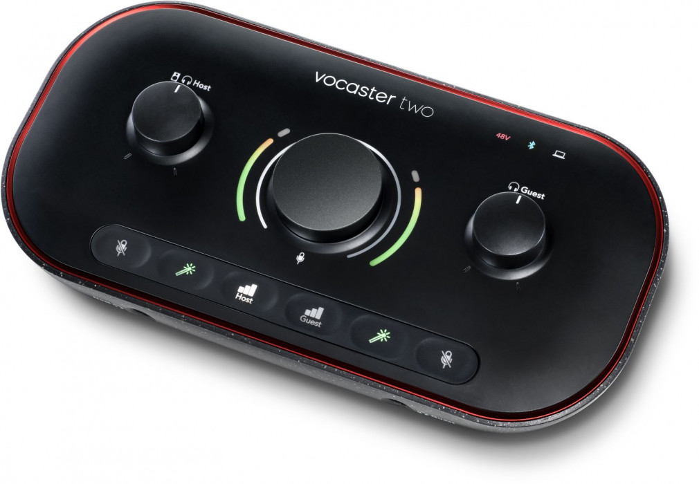 Hlavní obrázek Mikrofony pro rozhlasové vysílání FOCUSRITE Vocaster Two Studio