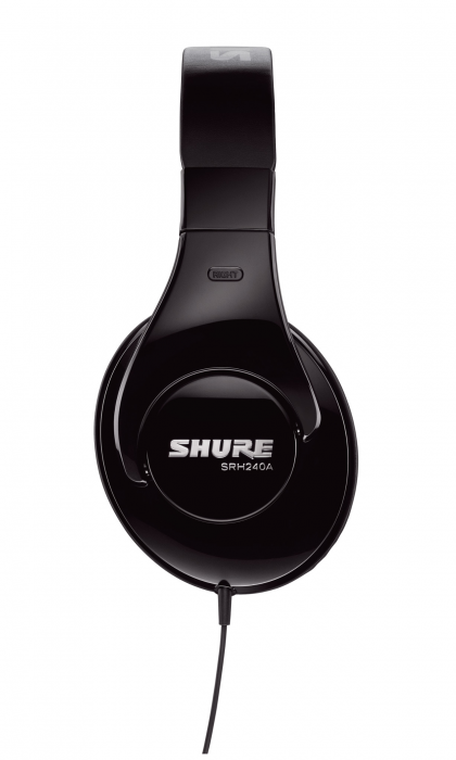 Hlavní obrázek Velká náhlavní sluchátka SHURE SRH240A BK