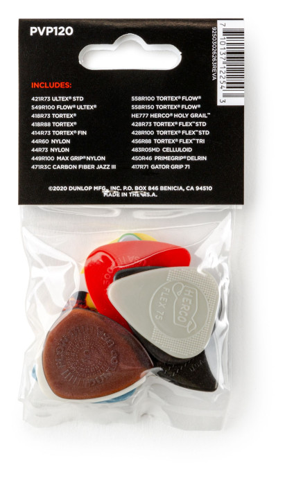 Hlavní obrázek Ostatní DUNLOP Recording Pick Variety Pack - 18 pack