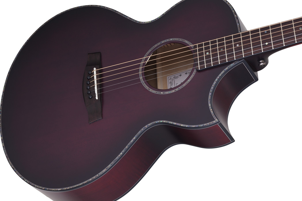 Hlavní obrázek Další tvary SCHECTER Orleans Stage Acoustic Vampyre Red Burst Satin