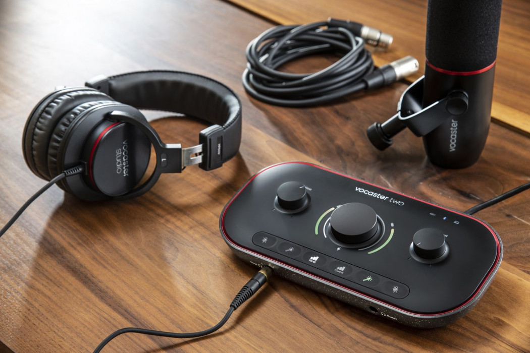 Hlavní obrázek Mikrofony pro rozhlasové vysílání FOCUSRITE Vocaster Two Studio