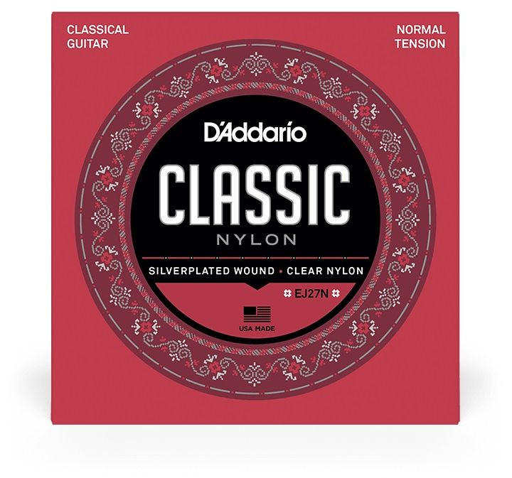 Hlavní obrázek Normal tension D'ADDARIO EJ27N Classic Nylon Normal 28-43