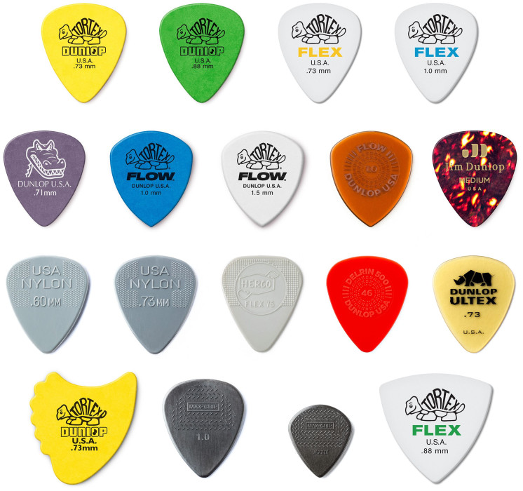 Hlavní obrázek Ostatní DUNLOP Recording Pick Variety Pack - 18 pack