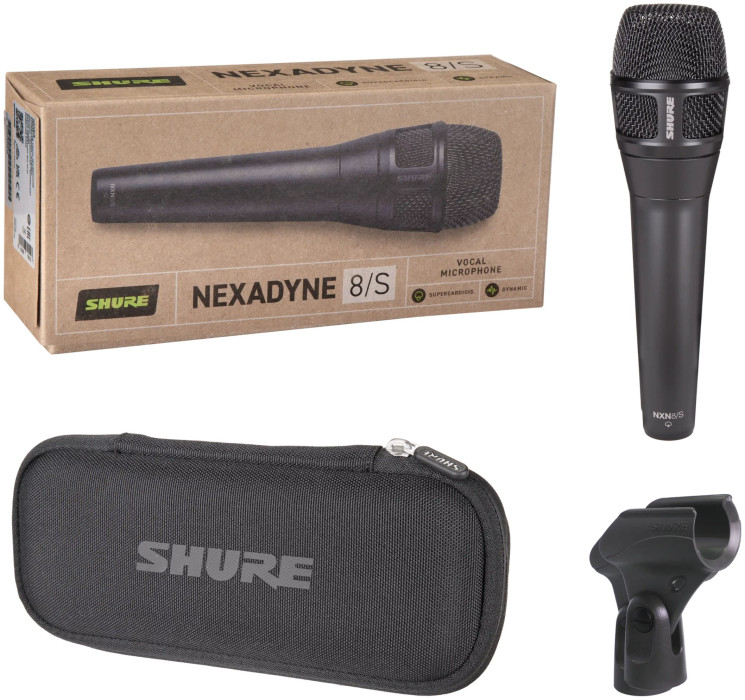 Hlavní obrázek Dynamické pódiové vokální mikrofony SHURE NEXADYNE 8/S