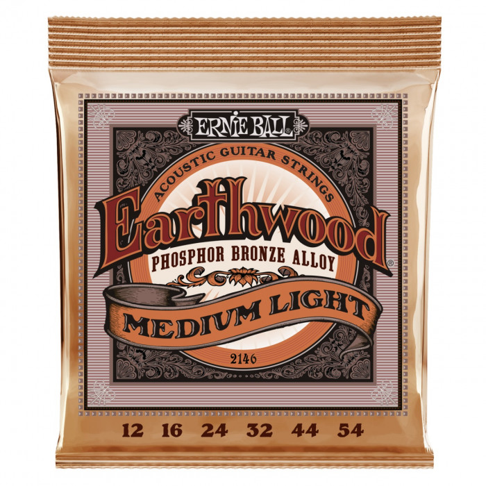 Hlavní obrázek Tvrdost .012 ERNIE BALL P02146 Phosphor Bronze Regular Slinky - .012 - .054