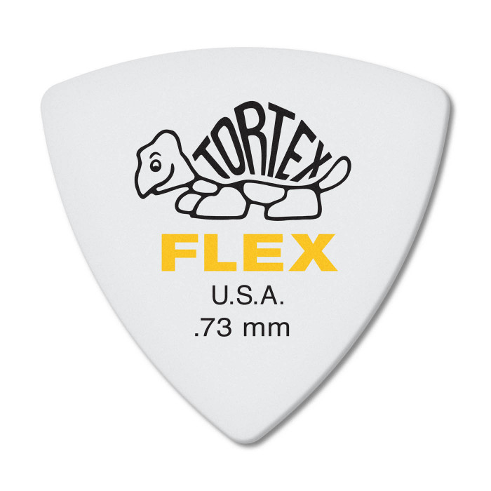 Hlavní obrázek Tvrdost 0.73 DUNLOP Tortex Flex Triangle 0.73 6ks