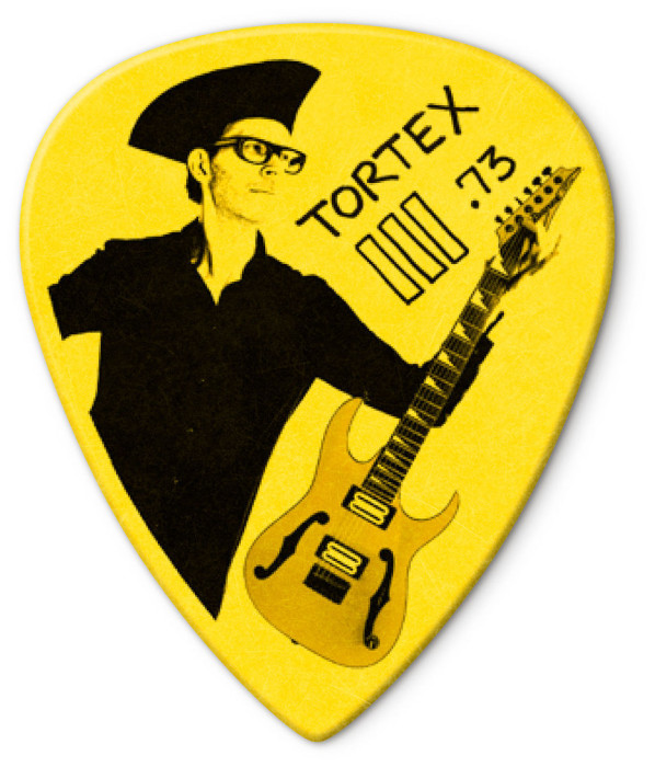 Hlavní obrázek Tvrdost 0.73 DUNLOP PG462P PAUL GILBERT CUSTOM TORTEX TIII PICK .73MM - 12 ks