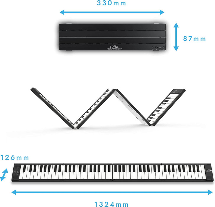 Hlavní obrázek Stage piana CARRY-ON Folding Piano 88 - Black