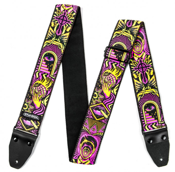 Hlavní obrázek Nylonové/textilní DUNLOP ILD03 I Love Dust Strap Headspace - Orange