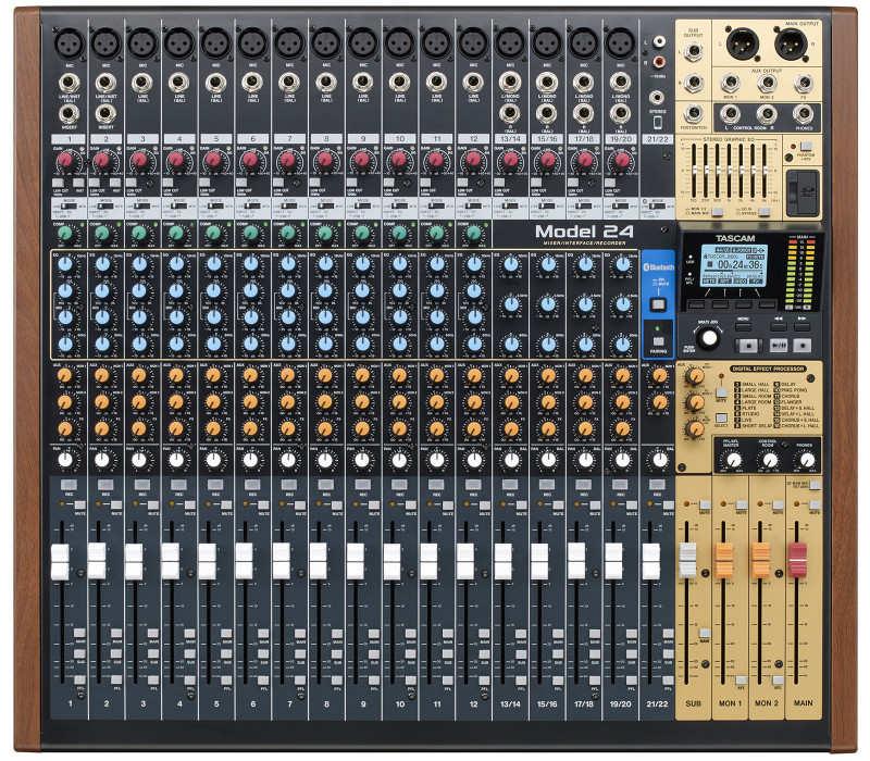 Hlavní obrázek Mixážní pulty s efektem TASCAM Model 24