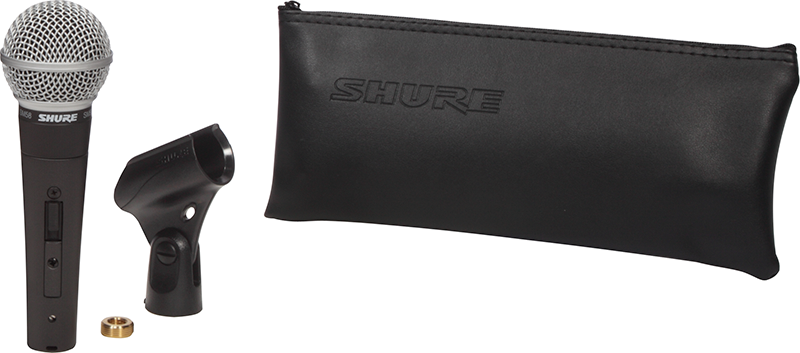 Hlavní obrázek Dynamické pódiové vokální mikrofony SHURE SM58SE